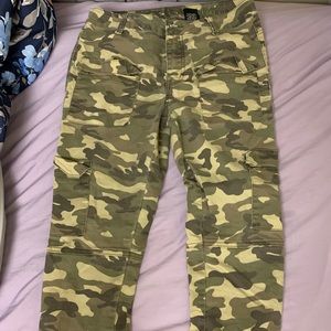 Camo cargo pants